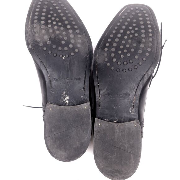 To Boot New York Adam Derrick Mens Shoes Brogue Cap Toe Black 11.5 - Picture 11 of 12